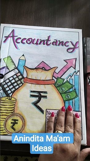 ISC project files cover Ideas of Students #project #isc #cbse #account #students