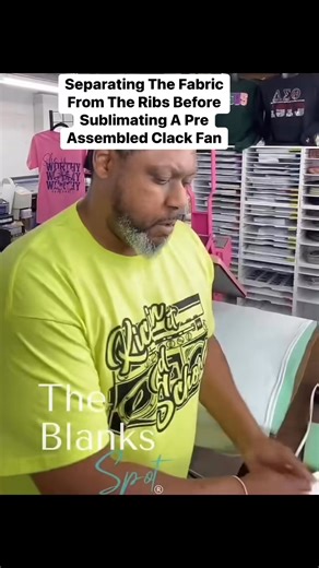If you make clack fans using pre assembled fans you should watch full video. Link in comments. #clackfans #Sublimation #fans | The Blanks Spot, Sublimation Blanks & T-Shirt Transfer Supplier