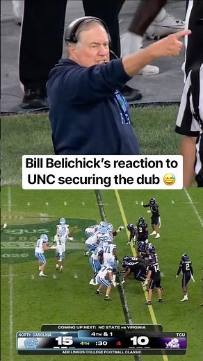 Might be the most pumped up we’ve seen coach Belichick 😂