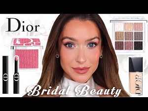 FULL FACE OF DIOR BRIDAL MAKEUP (Long-Lasting & Photo-Ready)