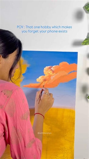 That one hobby 🎨 #art #artist #acrylicpainting #fyp #relatable