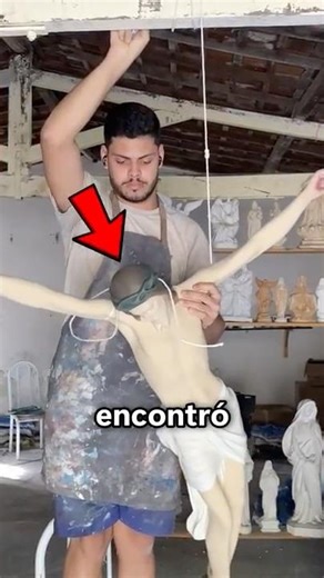 The Statue That Gave Her Strength to Save Her Son ✝️✨