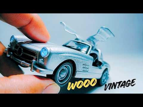 1950s Vintage Mercedes 300 SL Toy Car 🚗 Rare Classic Diecast Collector’s Item