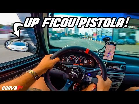 ACELERANDO O UNO 1.0 DA NASA! RONCO DIFERENTE DE TUDO!