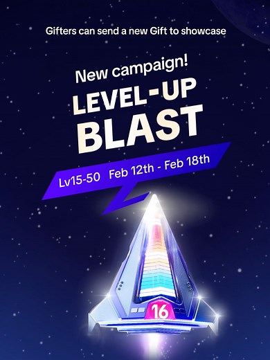 Level-Up Blast: Celebrate Gifters in TikTok Live