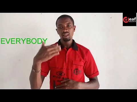 Kenyan sign language (pronouns) tutorial 3
