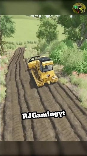 Building The New Road👷| #fs25 #fs22 #shorts
