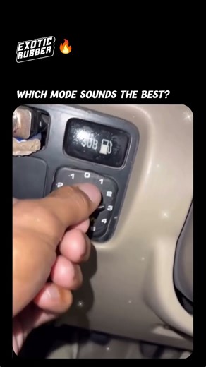 When your exhaust has multiple tunes