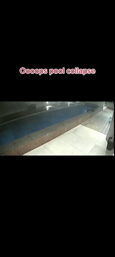 Pool collapse #oops #amazing #pool #collapse #mustwatch