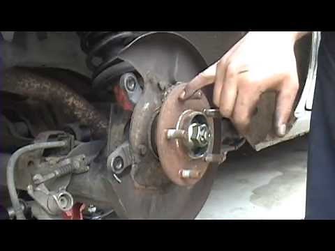 1995-2003 Nissan Maxima: Rear brake pad/rotor replacement (updated)