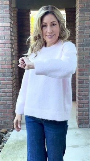 Pretty Soft Pink Wool blend sweater that looks way more expensive #budget #fashionhack