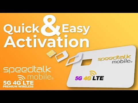Speedtalk Mobile Simple Activation