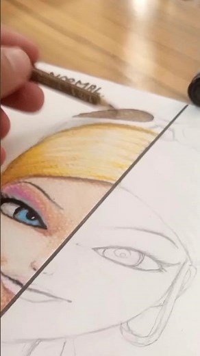 Drawing miraculous🐞cloe 🐝as supervillain | ladybug | drawing