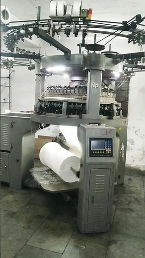 Knit Fabric Manufacturing Process With Circular Knitting Machines