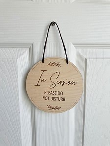 In Session Do Not Disturb | in Session Door Sign| Do Not Disturb| in Session | Door Sign | Meeting in Session | Wall Sign - Etsy