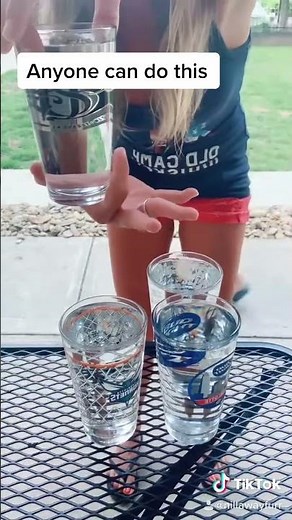How to carry 4 glasses at once