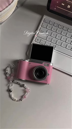 Unboxing a New Flip Screen 4K Digital Camera