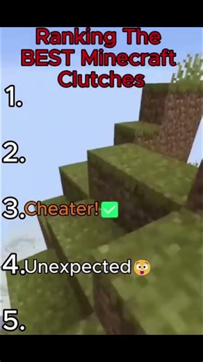 Minecraft ranking clutches! #shorts #minecraft #dream #viral