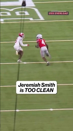 Jeremiah Smith Is TOO CLEAN!