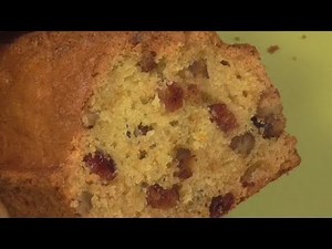How to make Orange Cranberry Pecan Dessert Loaf In The Air fryer Or Oven
