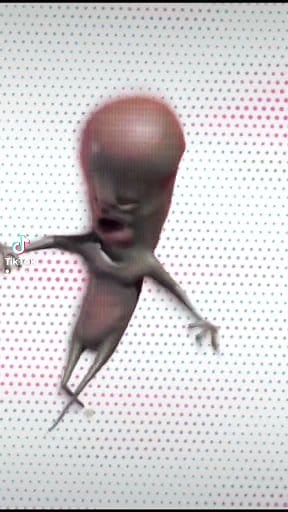 Alien dances beautifully for us.#alien #blender | Taterman