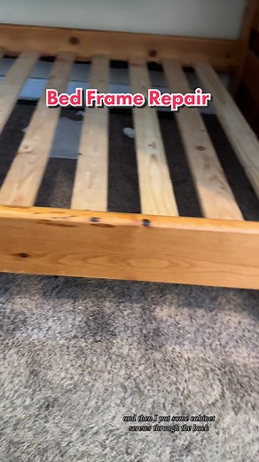 Broken Bed Frame Repair - How To Fix Wood/Metal Bed Frame