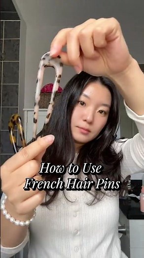 How to Use French Hair Pins #frenchhairpin #hairstyles #easyhairstyles #hairpins