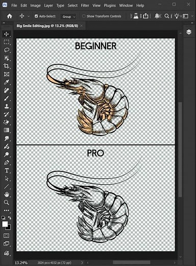 Adobe Photoshop 2026: Tips to Separate a Detailed Line Drawing Background and Make It Transparent!
