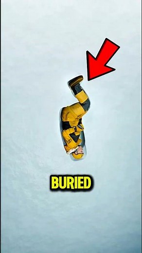 Buried in an Avalanche! 😱❄️ This Trick Could Save Your Life