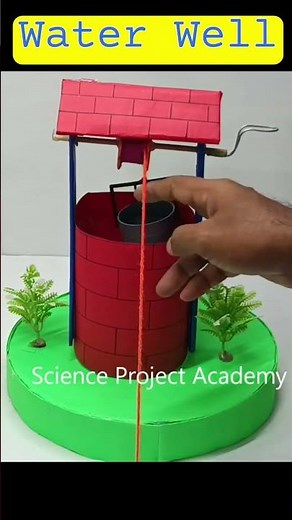 water well project working model for science exhibition - diy - science project academy