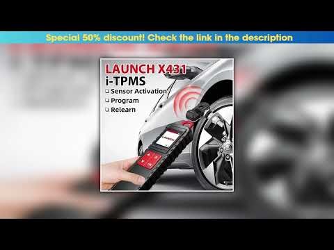 Hands-on LAUNCH I-TPMS Car Tire Pressure Diagnostic Tool Upgraded of TSGUN 315/433Mhz Sensor Progra