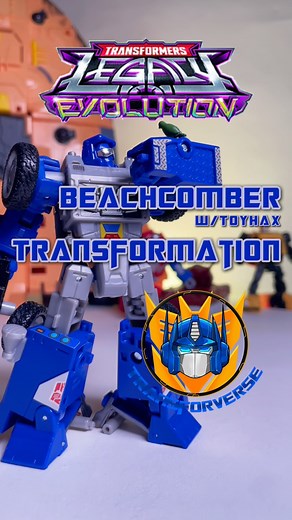 1.9K views · 185 reactions |  Legacy Evolution Beachcomber (w/Toyhax stickers) Transformation Video . #transformers #transformerscollector #transformerscollection #transformersageoftheprimes #transformersg1 #transformersgenerations #morethanmeetstheeye #transformerscommunity #transformerscomics #transformersedit #legacyevolution #transformerslegacy | TransforVerse.eu | Facebook