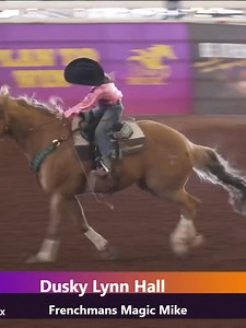 NEW LEADER in the Xtreme Queen Creek Thursday performance is Dusky Lynn Hall with a ⭐️ 15.282 ⭐️ This cowgirl has made over $1,000,000.00 in LTE! Dusky Lynn Hall is looking to add to that total this weekend! Burnsevents.com | Xtreme Barrel Race