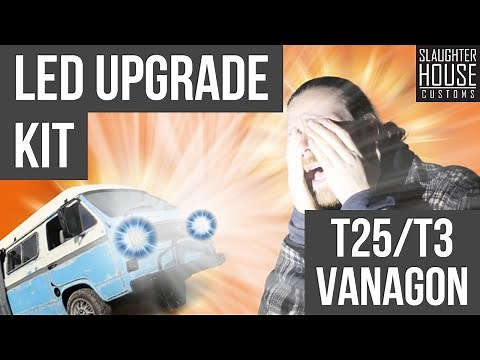FIT YOUR VW T25/T3 SHC LED UPGRADE KIT: SHC NO NONSENSE TUTORIALS