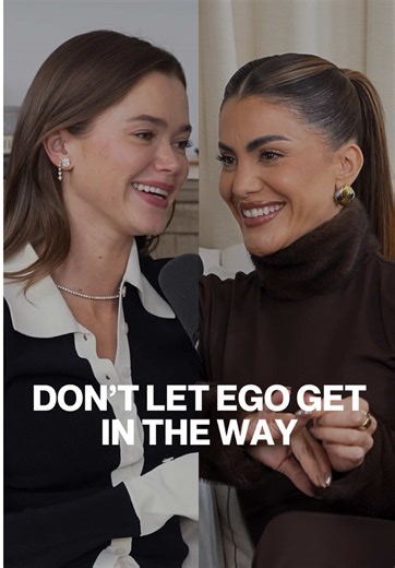 Ego is thinking you’re right instead of remembering you’re a team. Full @Not Alone Podcast episode out now wherever you listen to podcasts 🤍