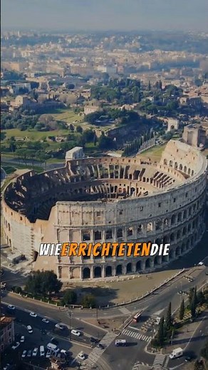 How the Colosseum was built: Technical masterpieces. #youtubeshorts #entertainment #history