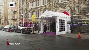 Clintons arrive at Cicely Tyson's New York funeral