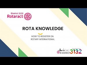 How to Register on Rotary International ?