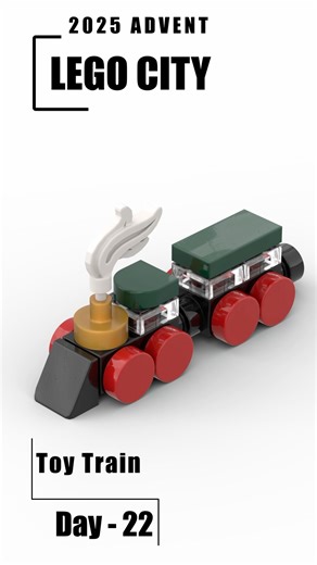 Lego City 2025 Advent Calendar - Day 22 Toy Train 🚂