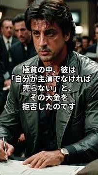 [1-Minute Biographies] The Miracle of Sylvester Stallone: The Man Who Rose from Rock Bottom