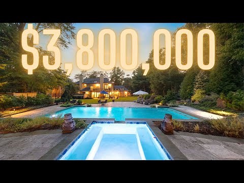 Inside a $3,800,000 Ultra Luxury Modern Mega Mansion in New Jersey