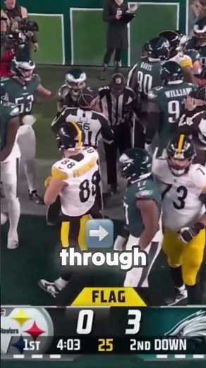 300lb Tight End Just Threw a Man Into the Stands 🔥 #NFL #Highlights