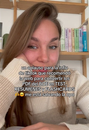 Tiene test ilimitados, flashcards, resúmenes y encima una libreta de fallos automática #oposicion #oposiciones #estudiar #opositoras #estudio