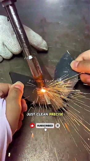 “Satisfying laser welding you can watch all day!” #laserwelding #satisfying #technology #viral