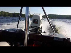 checkmate speedboat 1994 Johnson 70 hp engine