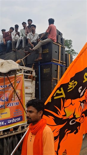 Dj Sonakshi Gola Big Setup Roadshow Start !! Mangla Julush Gola // #viral #djshashi #shorts #dj