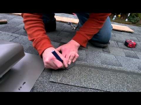 How to install a roof vent