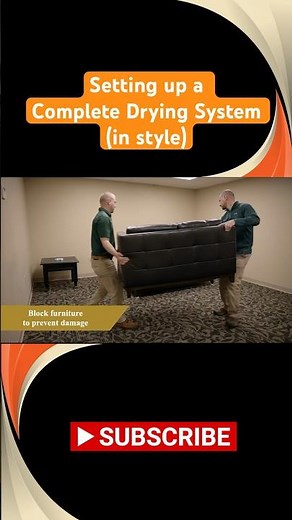 Setting up a complete drying system (in style)