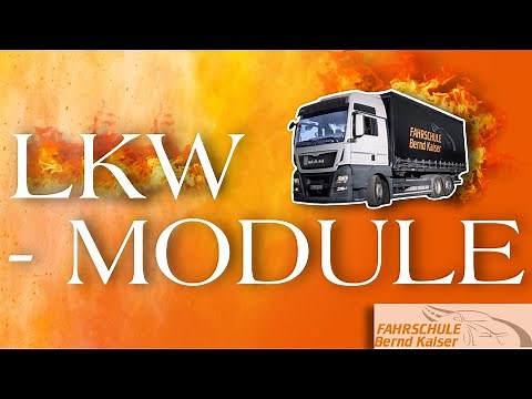 LKW Module || Fahrerqualifizierungsnachweis/Schlüsselzahl 95 verlängern! || #fahrschule Bernd Kaiser