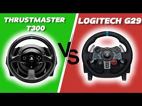 Logitech G29 vs Thrustmaster T300 – Which One Should You Buy?